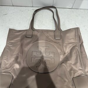 Tory Burch Taupe Tote Bag
